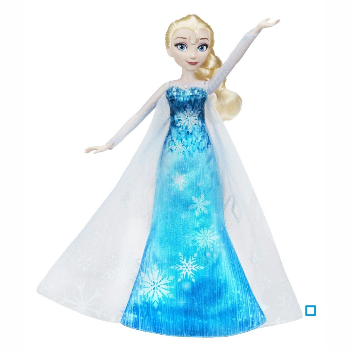HASBRO Poupée Elsa Robe Musicale -  La Reine des Neiges - Disney