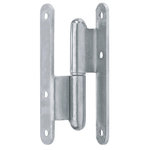 CENTRALE BRICO Paumelle acier pour meuble HETTICH, L.110 x l.44 mm
