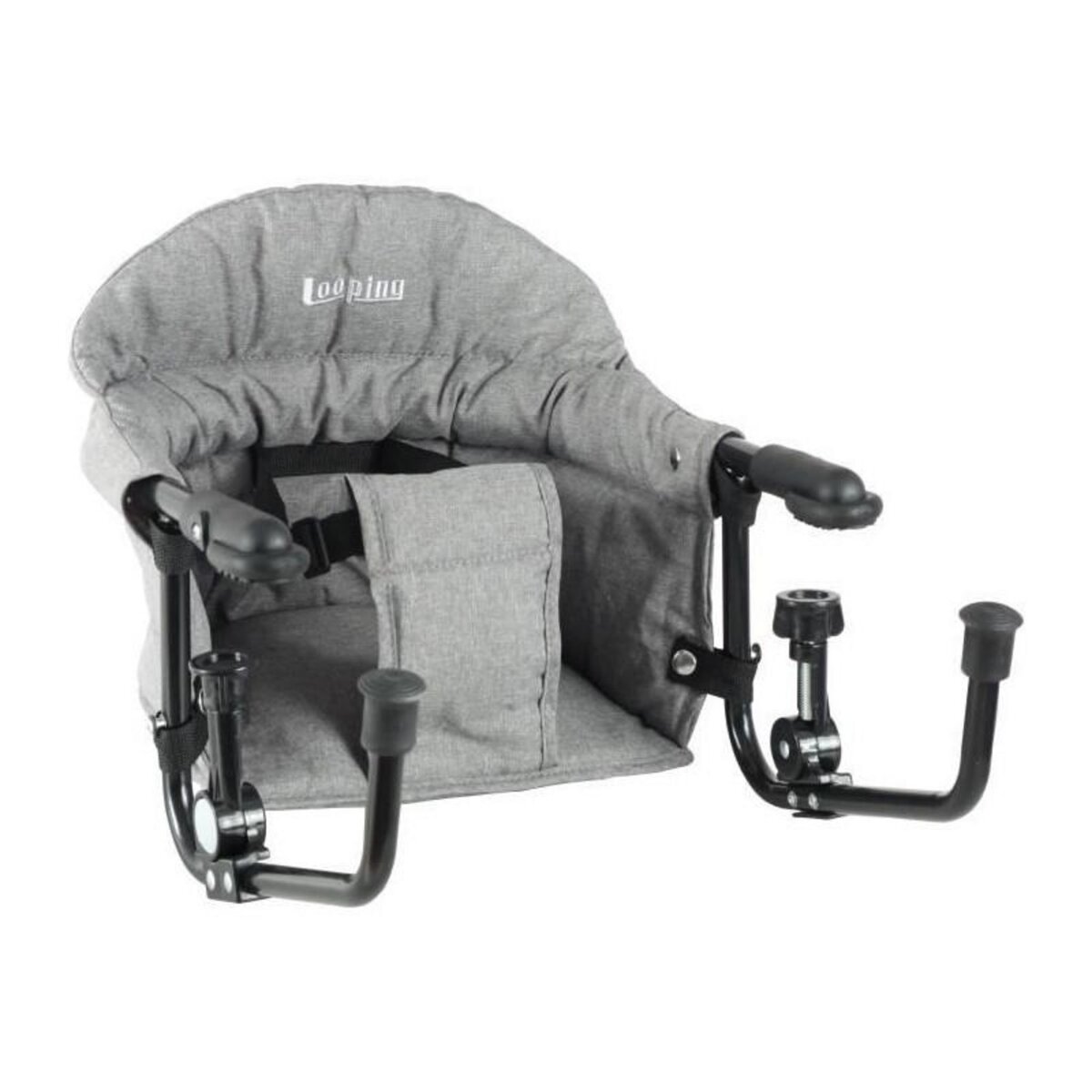 BAMBISOL Siege de table réhausseur BAMBISOL - Dossier Confort - Déhoussable et Lavable Machine - Fixation Multi-points