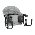 BAMBISOL Siege de table réhausseur BAMBISOL - Dossier Confort - Déhoussable et Lavable Machine - Fixation Multi-points