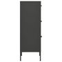 Voir la diapositive 4 : VIDAXL Armoire de rangement Anthracite 42,5x35x101,5 cm Acier
