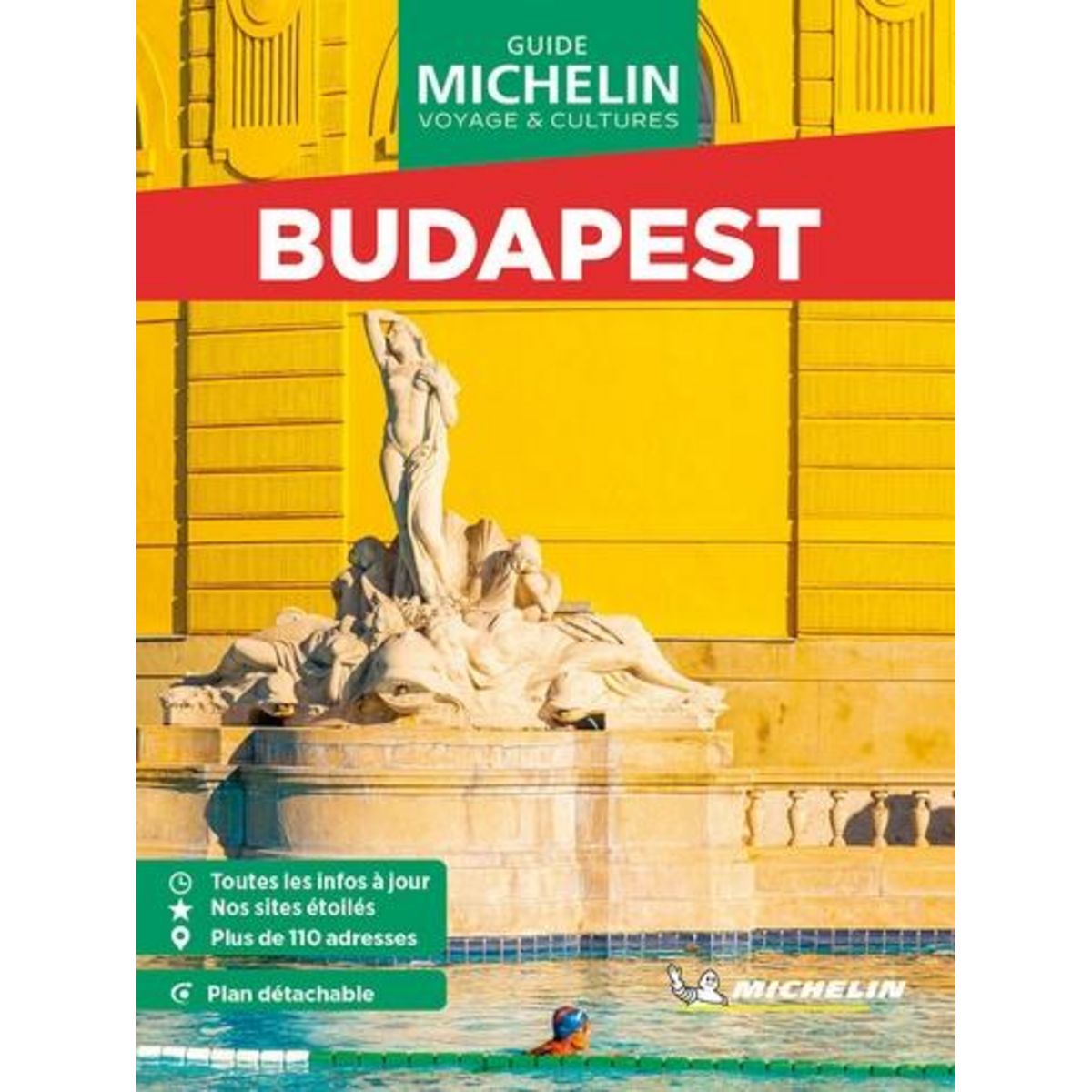 BUDAPEST. EDITION 2025. AVEC 1 PLAN DETACHABLE, Michelin