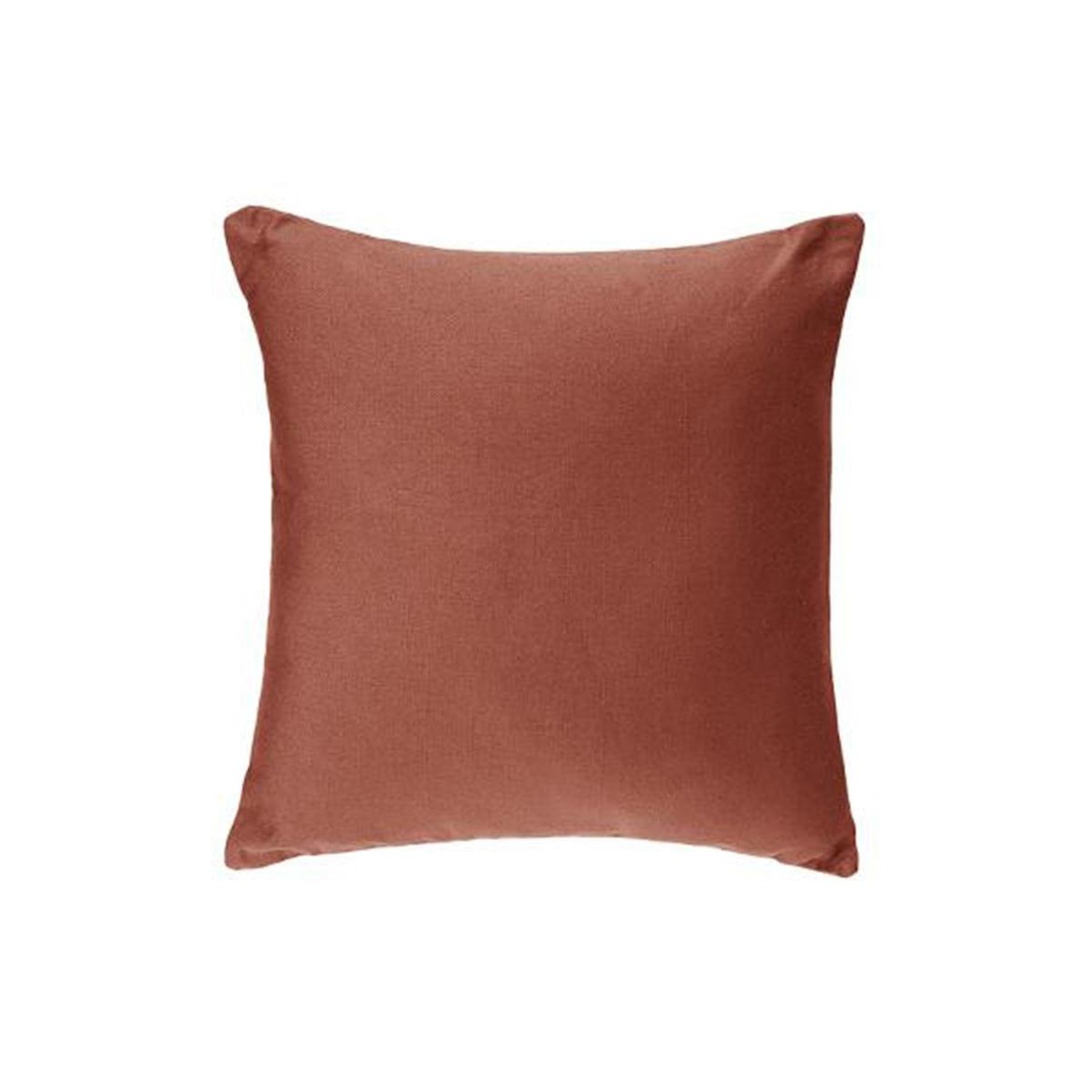 ATMOSPHERA Coussin déhoussable  jovi  38x38cm terracotta