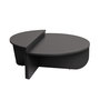 Voir la diapositive 1 : CONCEPT USINE Table basse ronde podium anthracite 90cm VARI