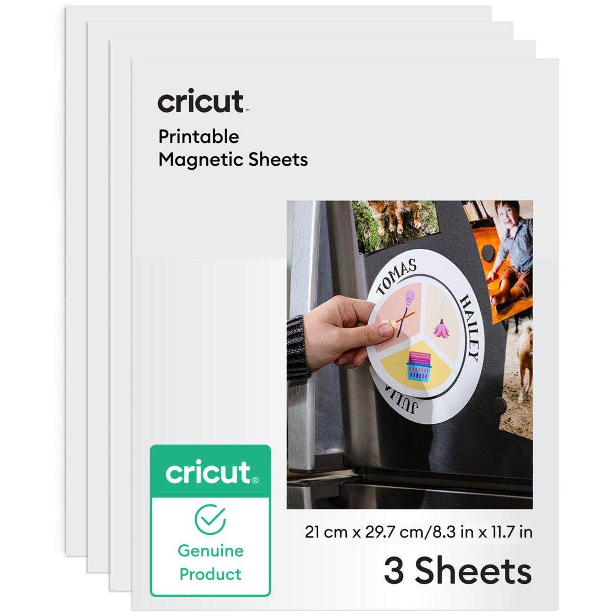 CRICUT Accessoire Feuilles magnétiques imprimables