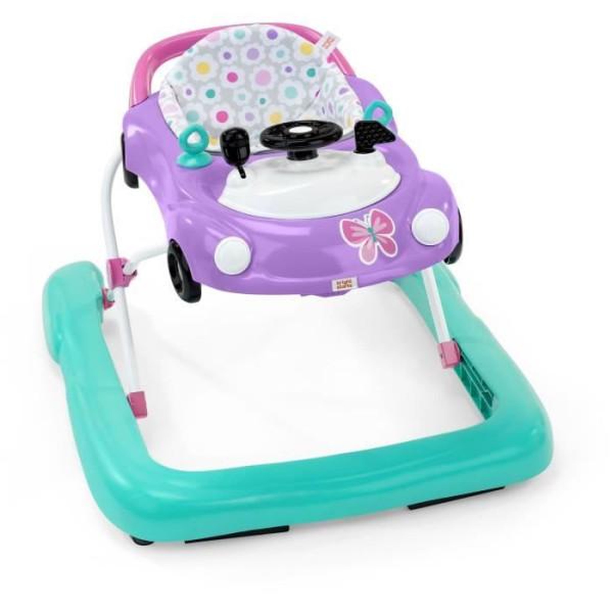 Bright Starts Bright starts trotteur 3 en 1, petit bolide, 3 modes de jeux évolutifs, violet