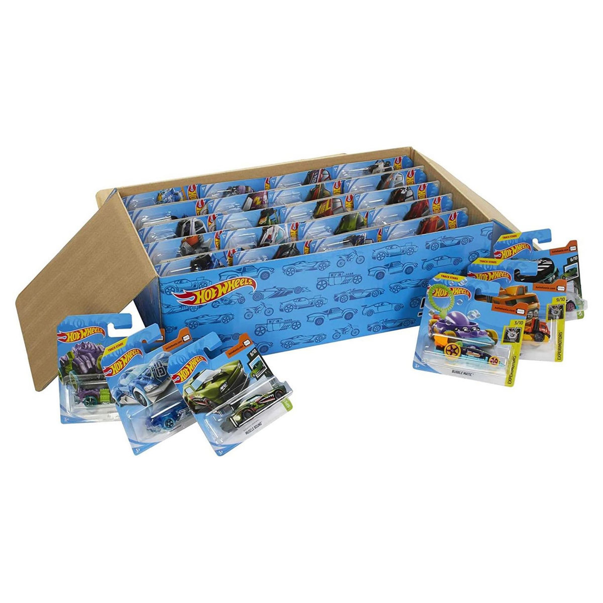 HOT WHEELS Coffret de 50 voitures Hot wheels 