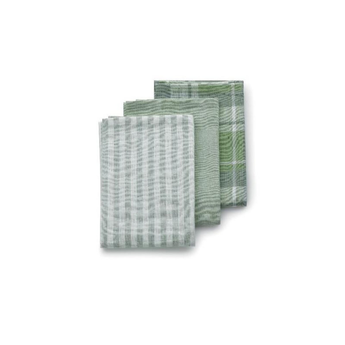 Kela TORCHONS(3)CUISINE PASADO VERT OLIVE 65X45CM*N KELA - 15969