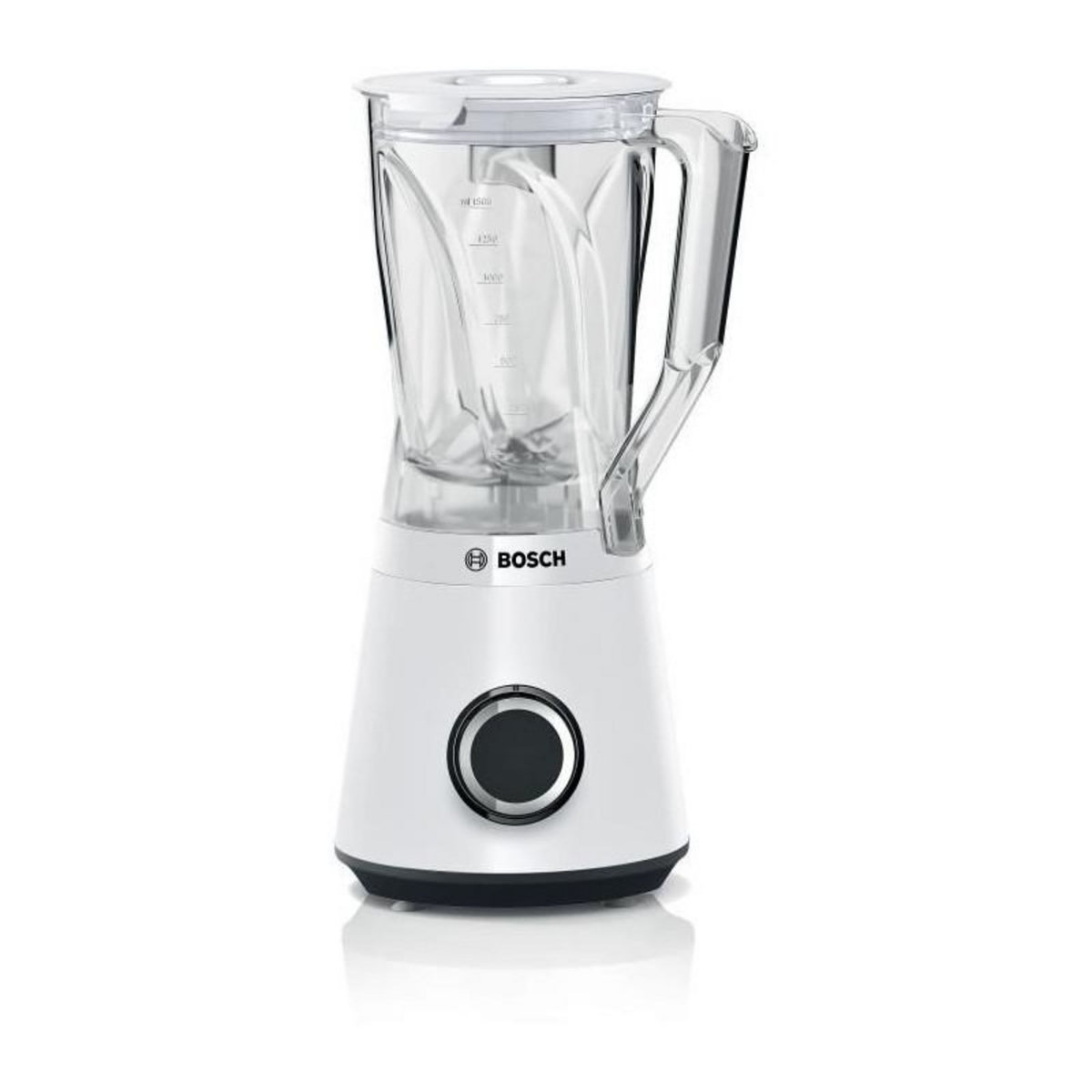 BOSCH Blender VitaPower - BOSCH - MMB6141W - 1200 W - 30000 trs/min - 2 vitesses + turbo - Bol 2 L - 4 lames amovibles - Blanc