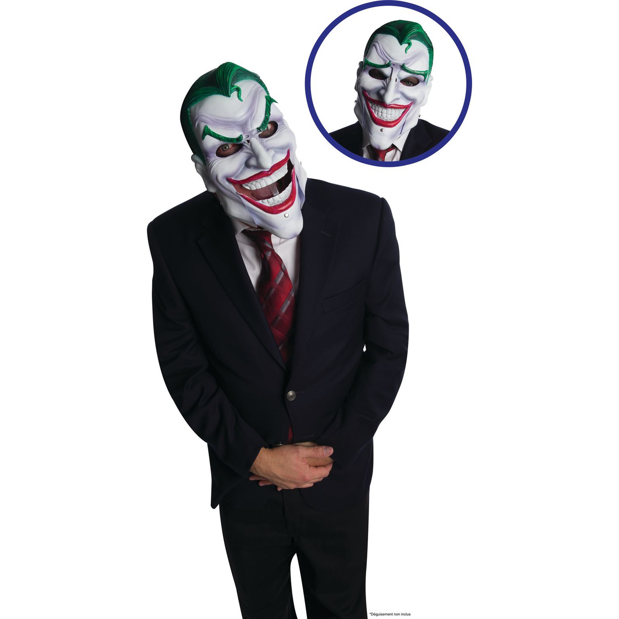 Voir la diapositive 3 : RUBIES Masque Joker articulé