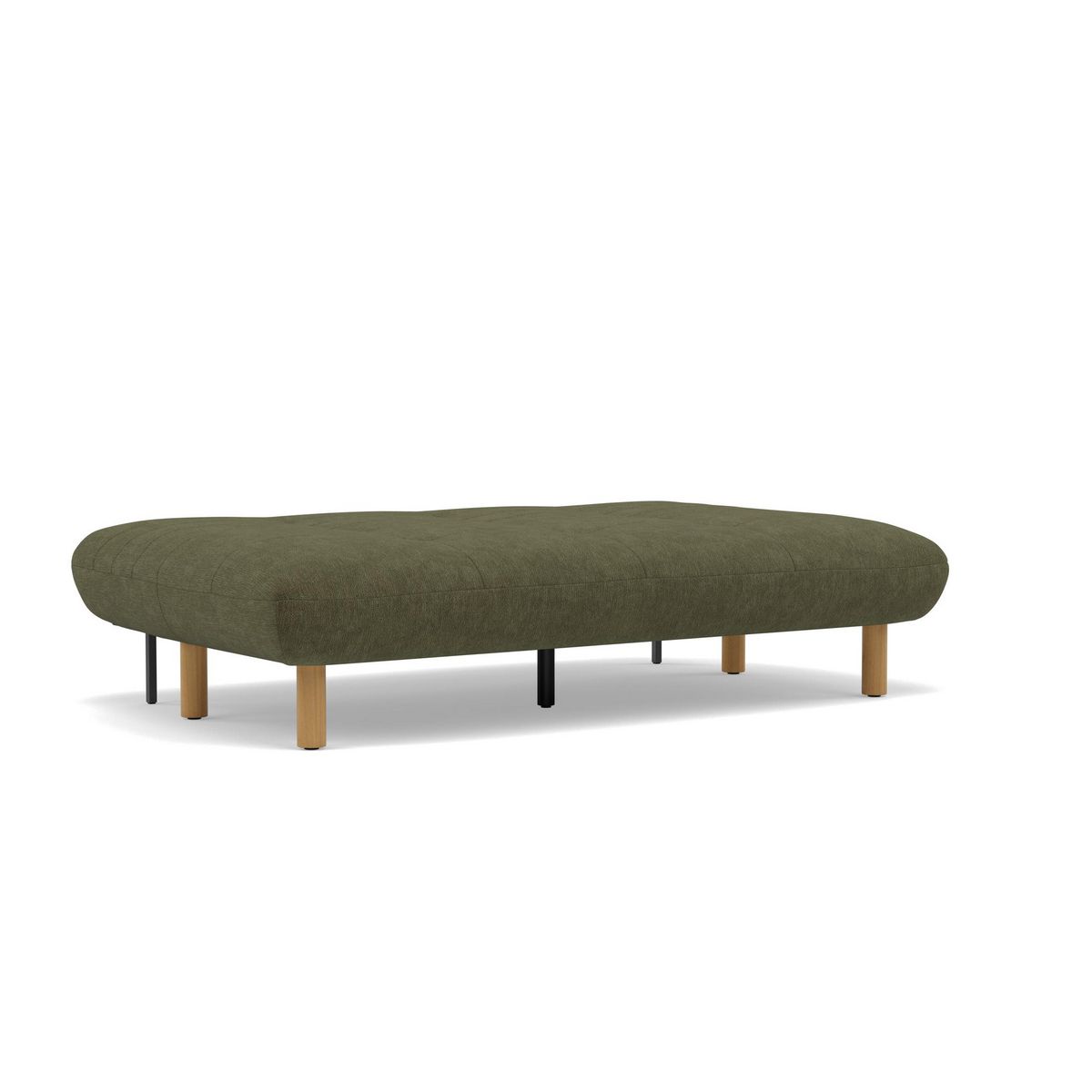 BEST MOBILIER Soan - banquette 2 places convertible clic-clac en velours texturé