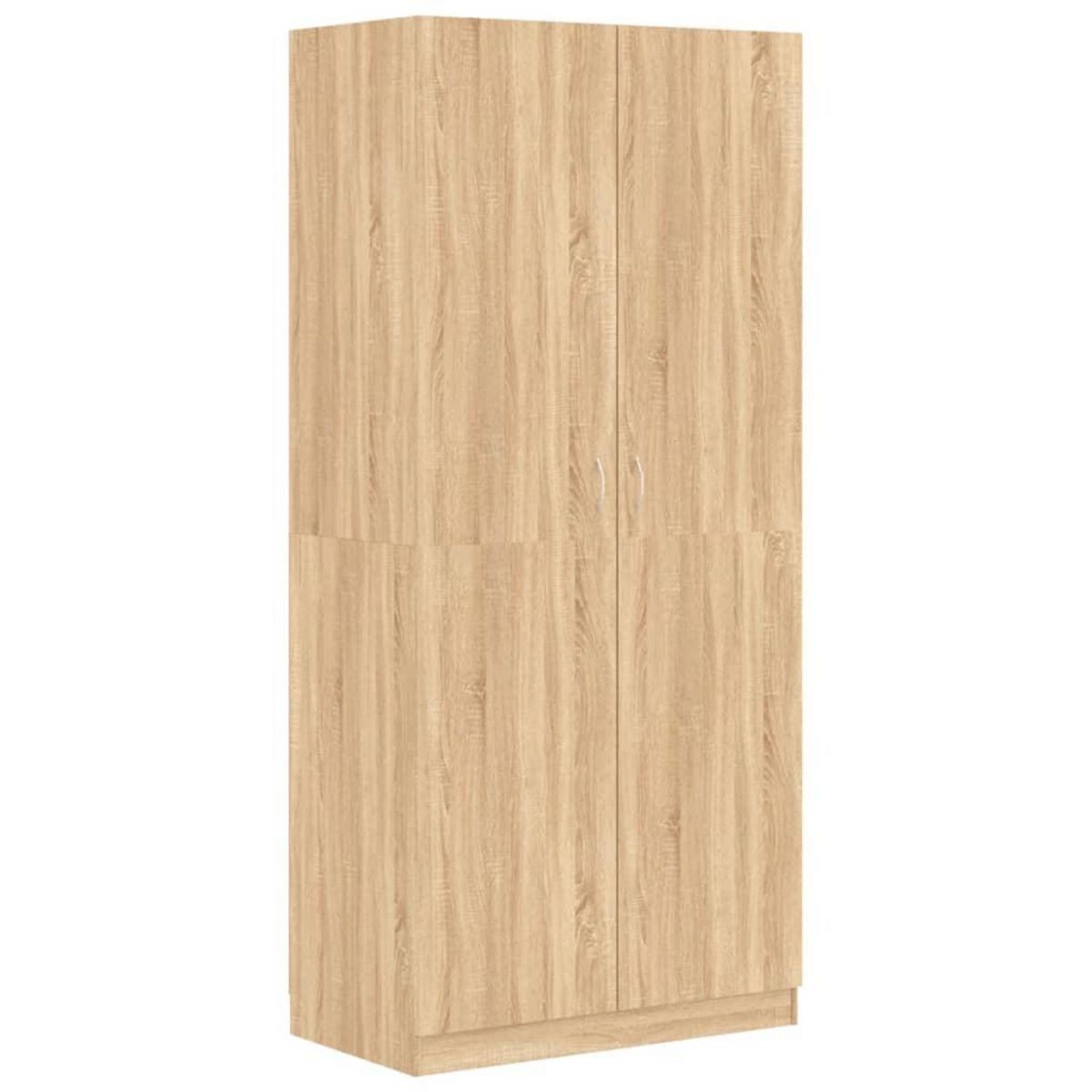 VIDAXL Garde-robe Chene sonoma 90x52x200 cm Bois d'ingenierie