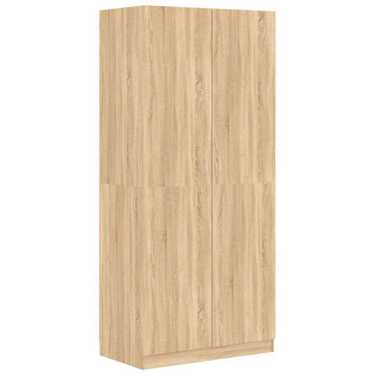 VIDAXL Garde-robe Chene sonoma 90x52x200 cm Bois d'ingenierie