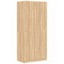 Voir la diapositive 2 : VIDAXL Garde-robe Chene sonoma 90x52x200 cm Bois d'ingenierie