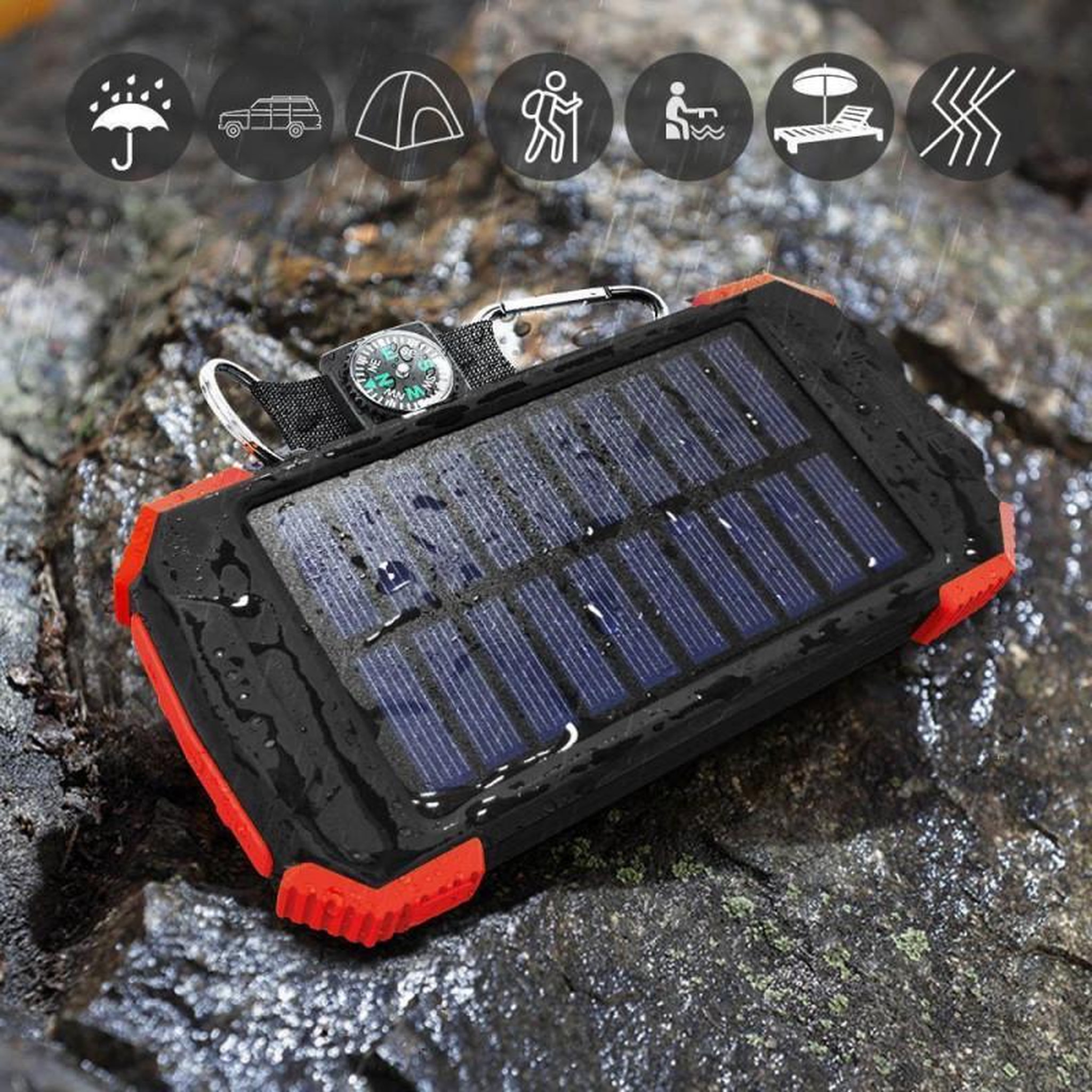 Voir la diapositive 5 : Akashi CHARGEURS EXTERNES AKASHI ALTPB 10 WIRLSOLAR