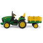 Voir la diapositive 2 : PEG PEREGO Tracteur Ground Force John Deere + remorque 