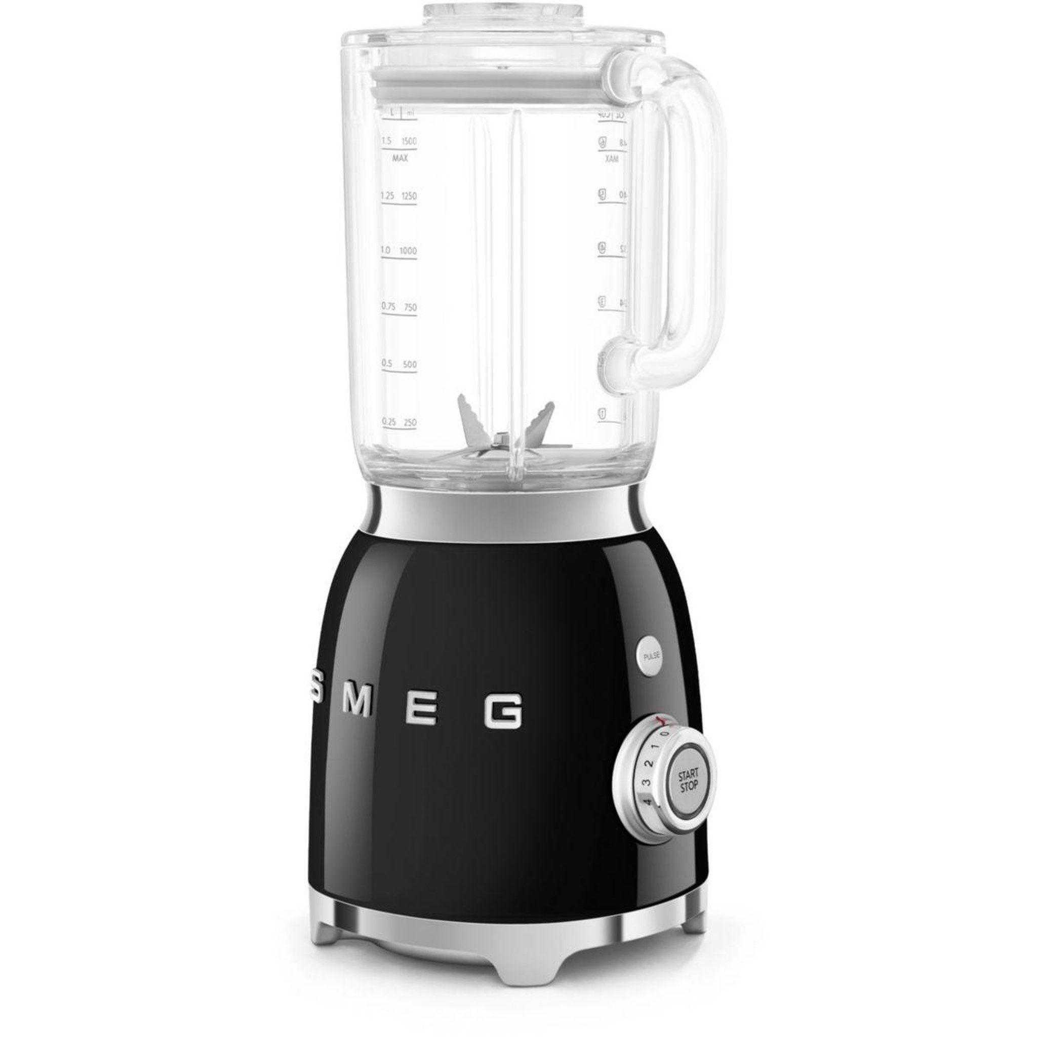Voir la diapositive 2 : SMEG Blender blf03bleu noir