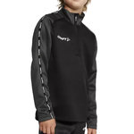 CRAFT Sweat  Garçon Squad Craft 2.0 Half. Coloris disponibles : Noir
