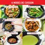 Voir la diapositive 5 : MOULINEX Cookeo YY5118FB rouge 6 L, 6 modes de cuisson + spatule