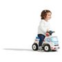 Voir la diapositive 3 : FALQUET Porteur ambulance avec assise ouvrante et volant directionnel avec klaxon