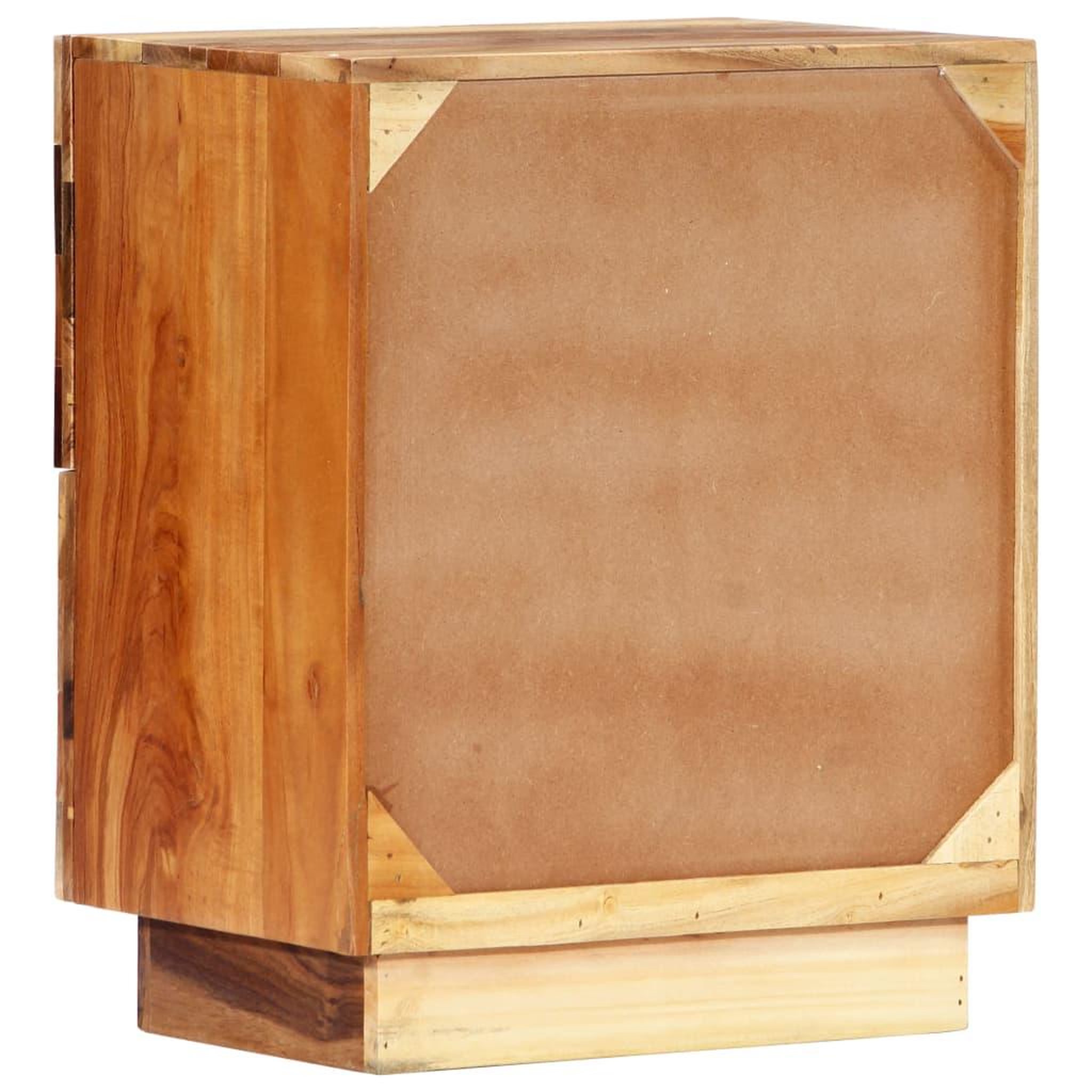 Voir la diapositive 3 : VIDAXL Table de chevet 40 x 30 x 50 cm bois de recuperation massif
