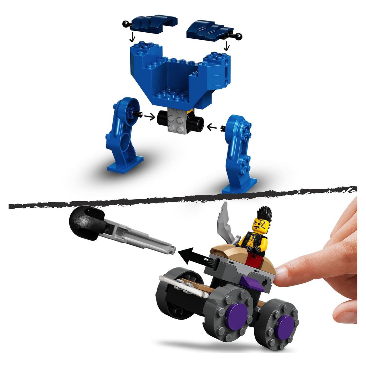 LEGO Ninjago 71740 - L'électrorobot de Jay