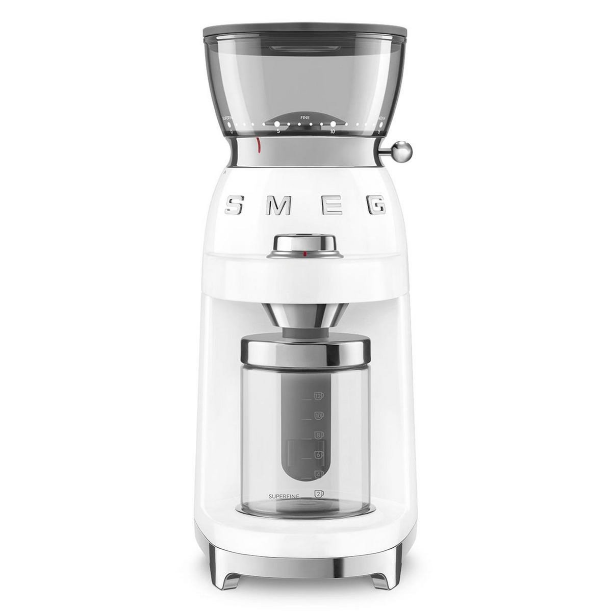 SMEG Moulin à café 240g 150w - CGF03WHEU