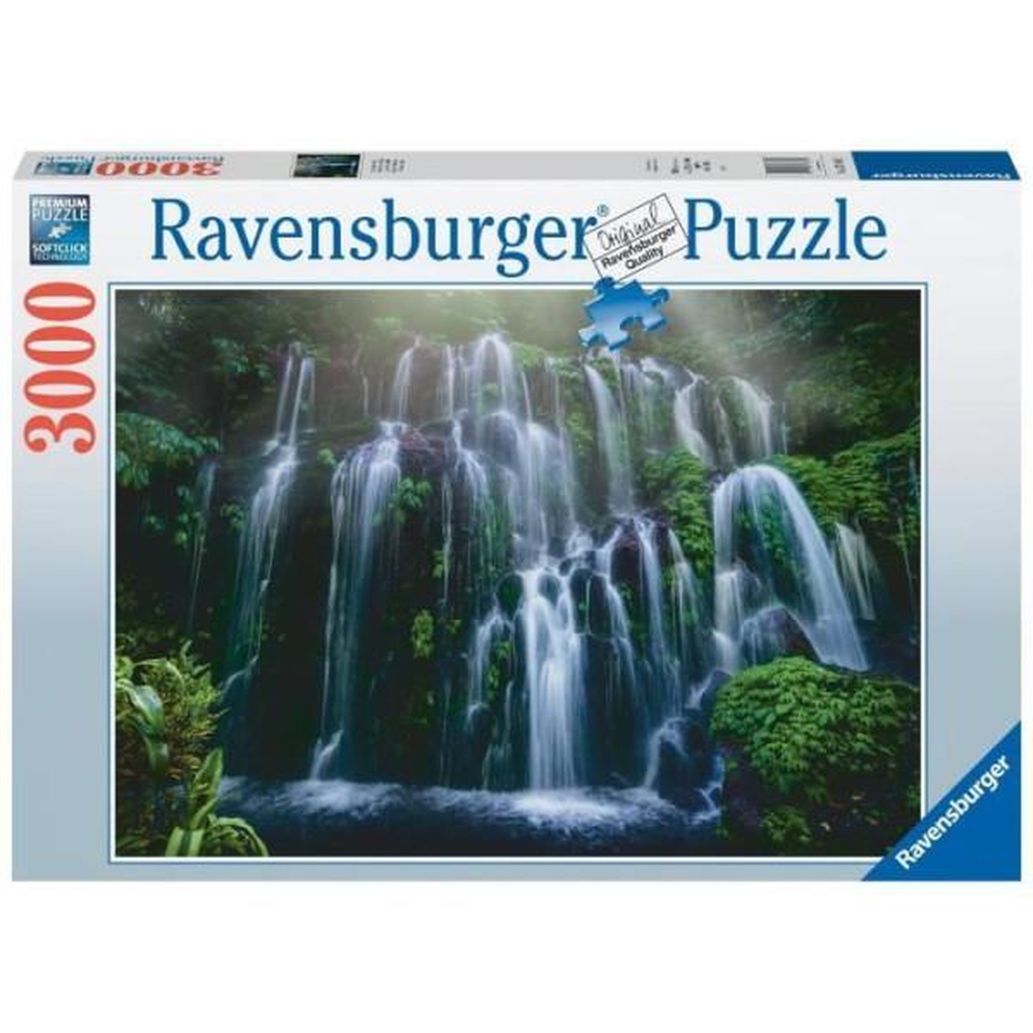 Voir la diapositive 3 : RAVENSBURGER Puzzle 3000 pieces - ravensburger - chutes d'eau, bali - paysage et nature - adulte - garantie 2 ans