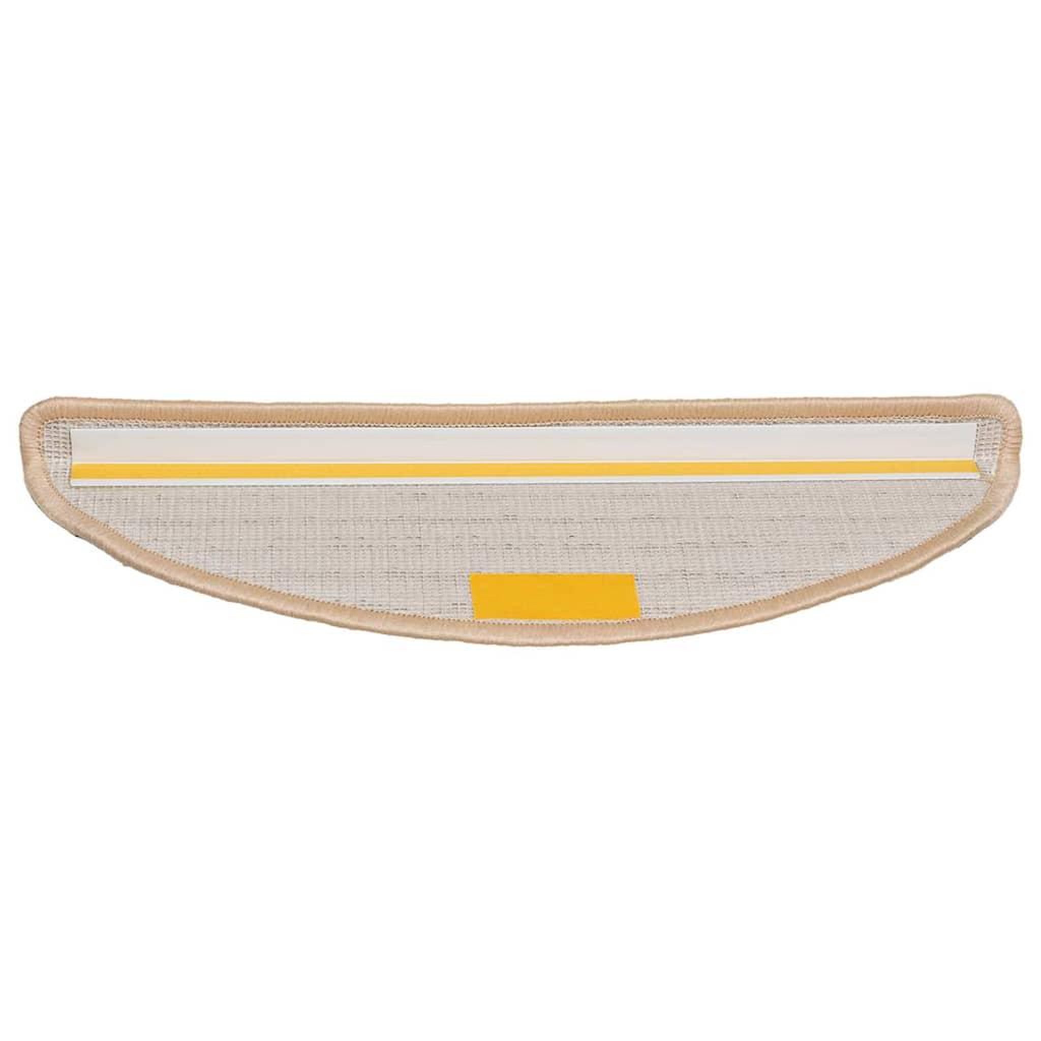 Voir la diapositive 4 : VIDAXL Tapis d'escalier 30 pcs creme 56x17x3 cm