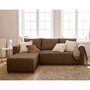 Voir la diapositive 1 : BEST MOBILIER Regala - canapé d'angle réversible - 4 places - convertible avec coffre - en tissu