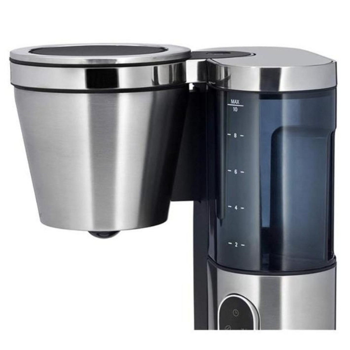 WMF Cafetière programmable 10 tasses 1000w inox/noir - 412320011