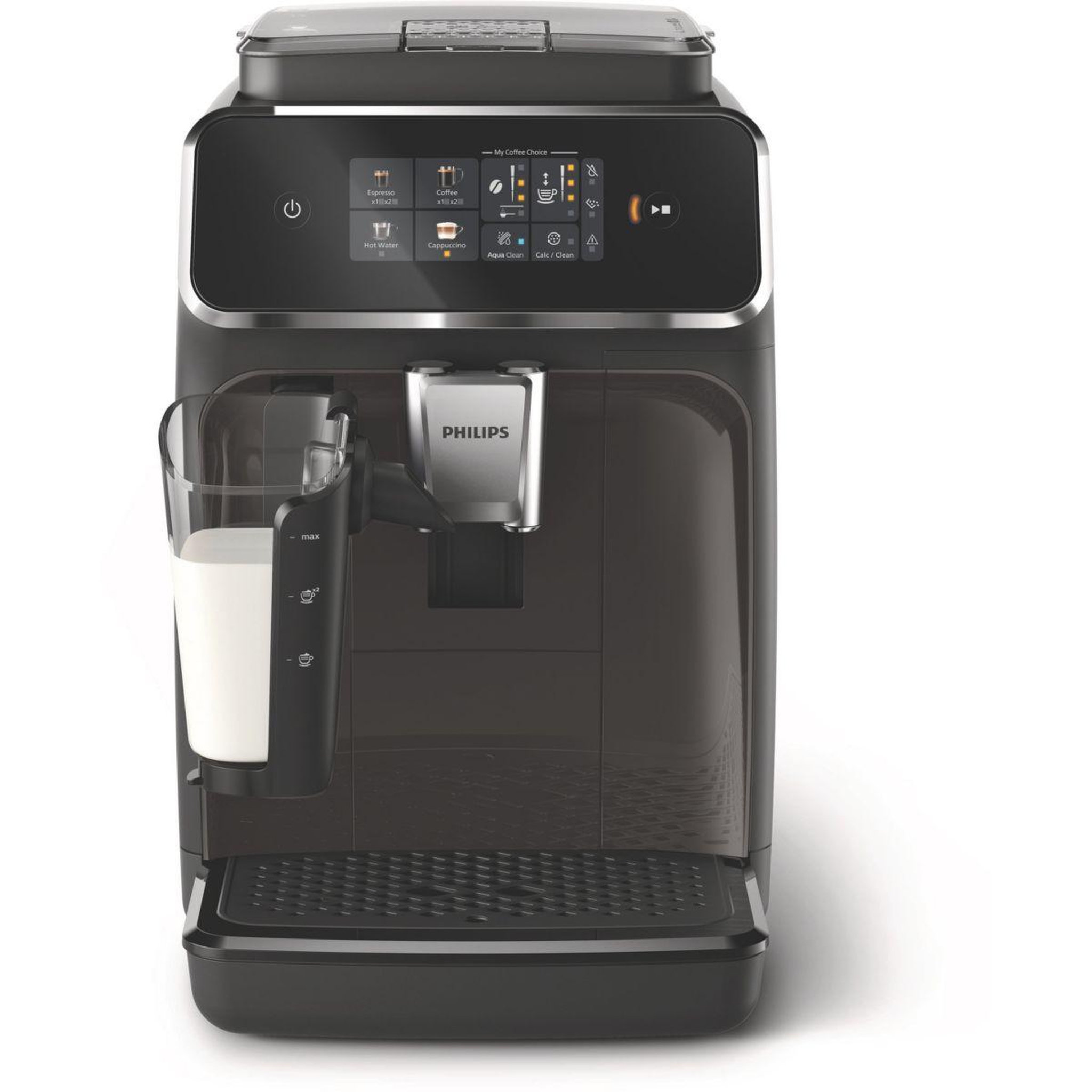 Voir la diapositive 3 : Philips Expresso broyeur ep2334/10 machine à café à grain silent brew série 2300 lattego