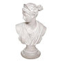 Voir la diapositive 1 : ATMOSPHERA Statuette Déco  Buste Diane  30cm Blanc