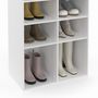 Voir la diapositive 5 : ID MARKET Etagère à chaussures 16 compartiments blanc
