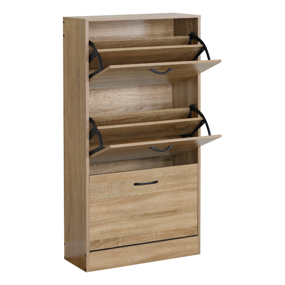 CONCEPT USINE Meuble à chaussures 116x60cm chêne TALLI