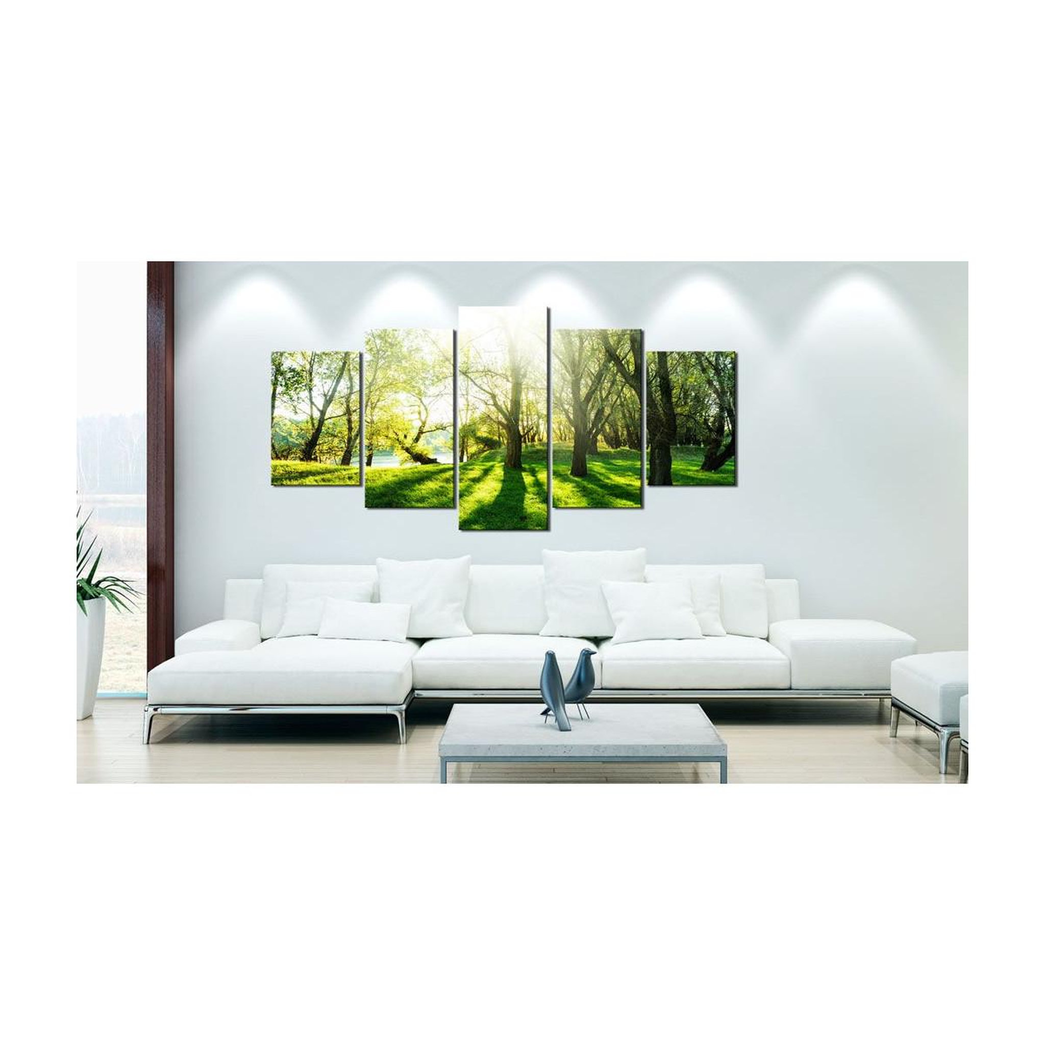Voir la diapositive 2 : Paris Prix Tableau imprimé  green glade