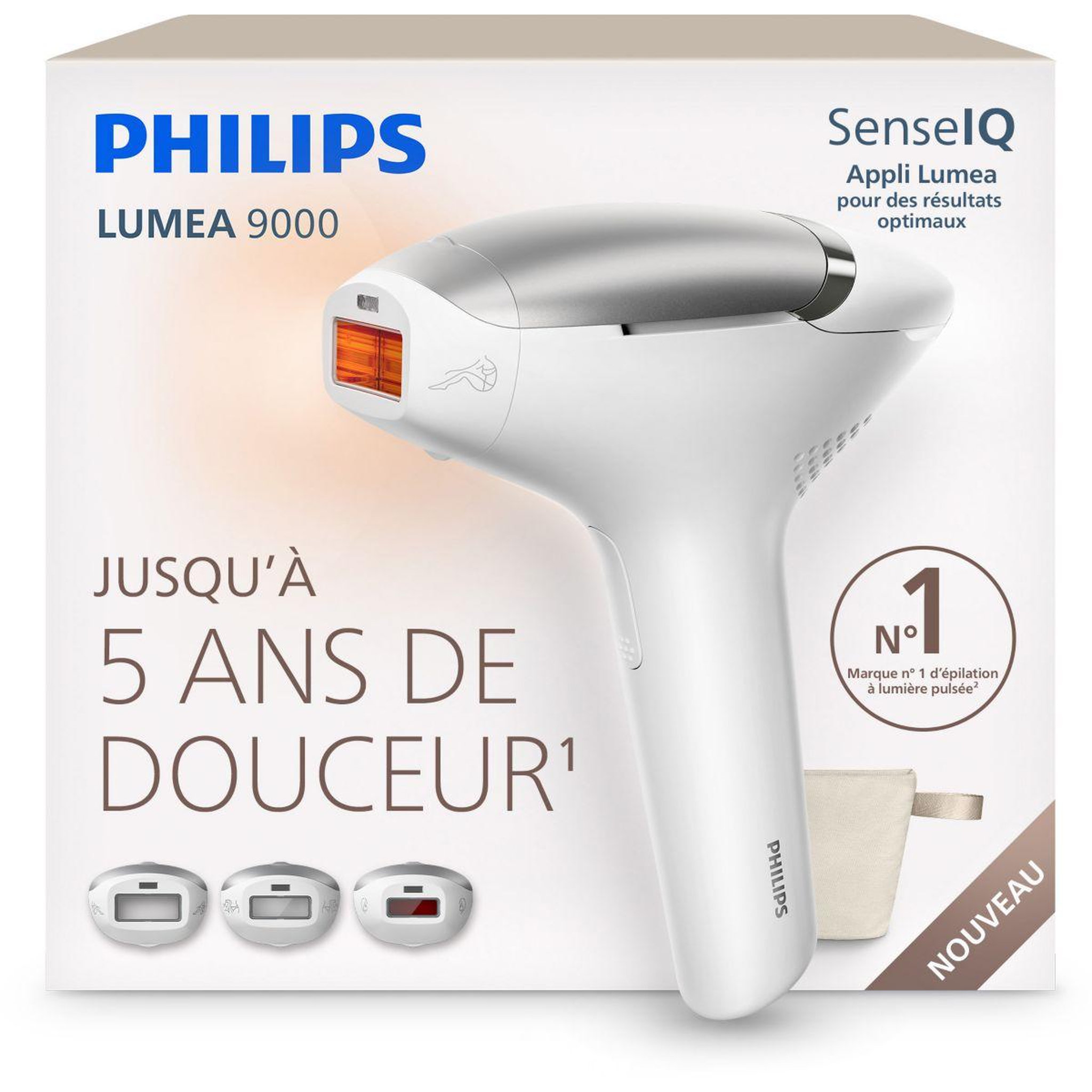 Philips Epilateur lumière pulsée Lumea Series 9000 BRI936/00