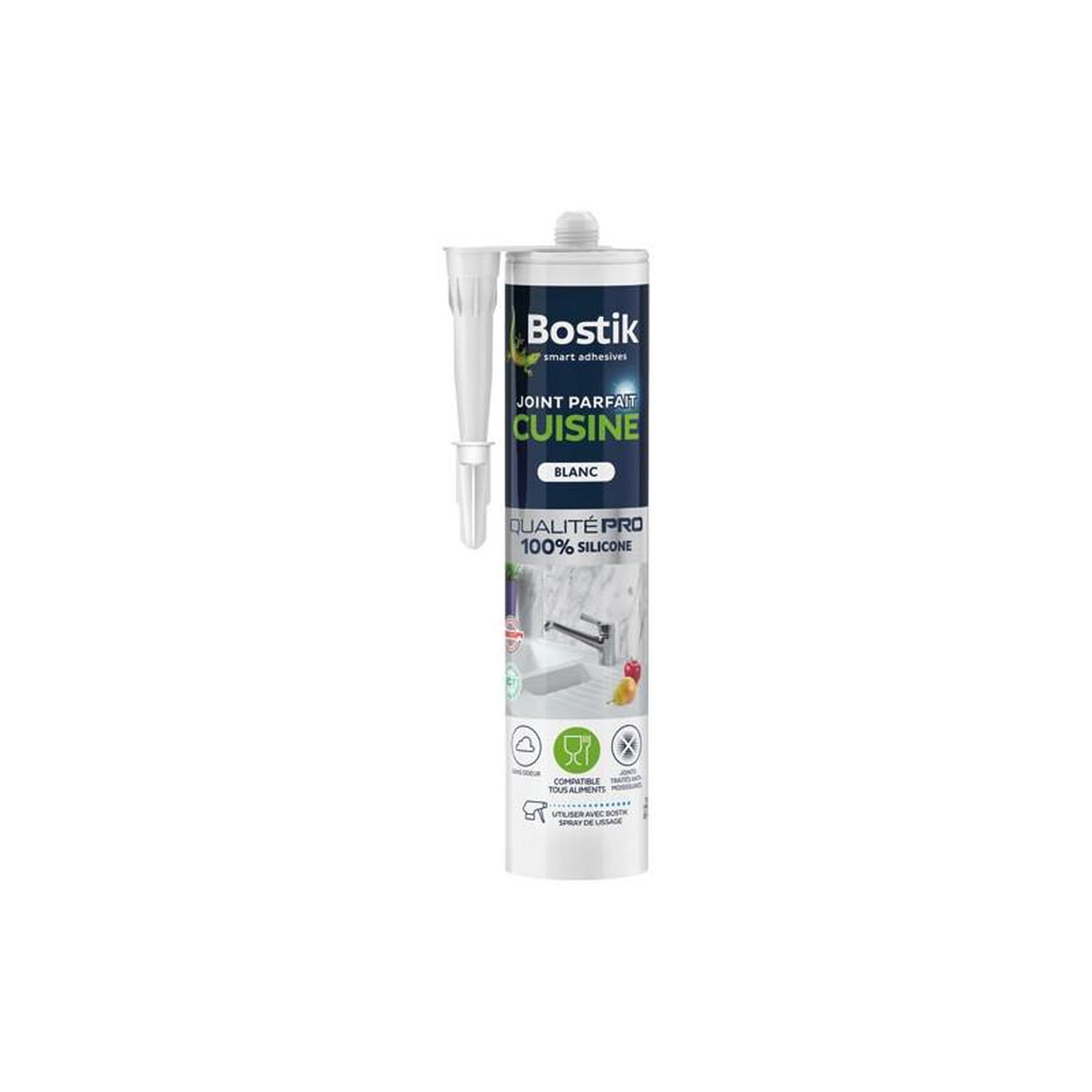 Bostik JOINT PARFAIT CUISINE BLANC 280ML BOSTIK - 30616651