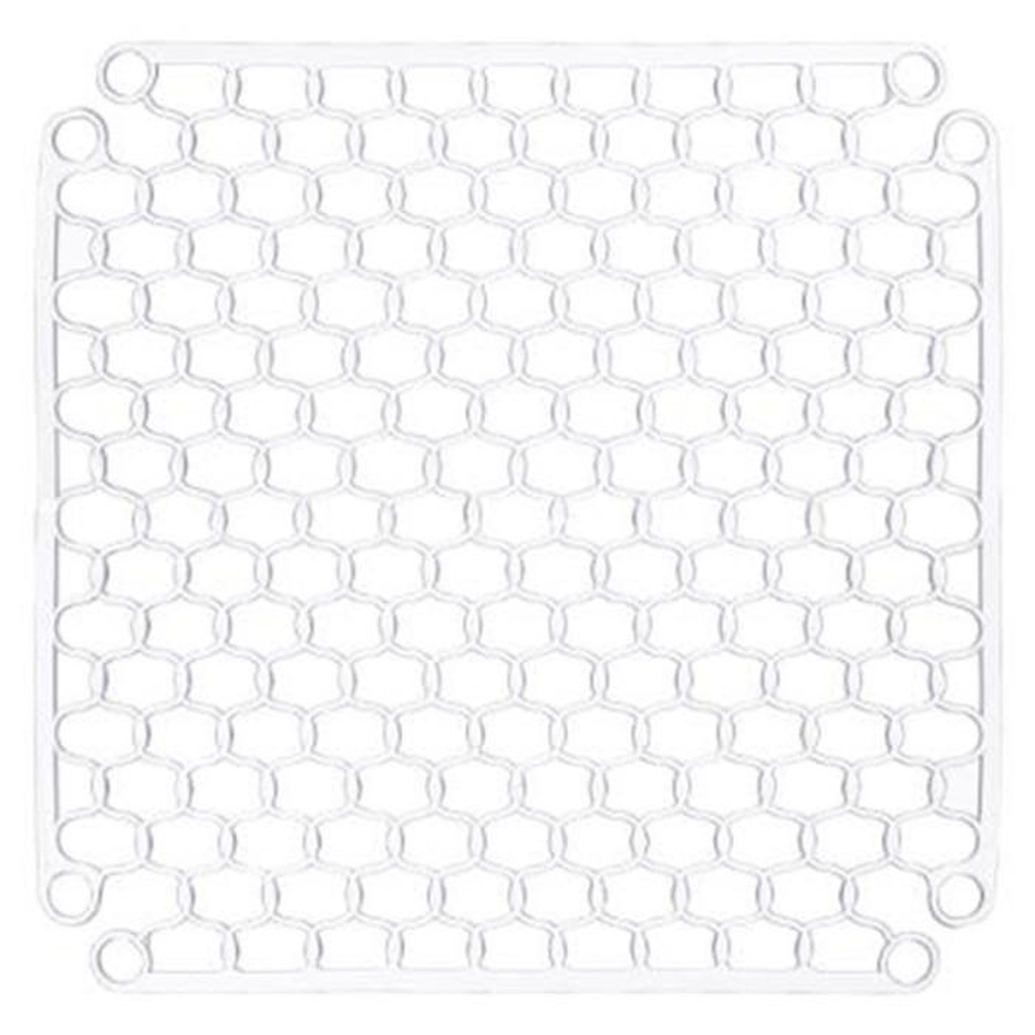 Voir la diapositive 2 : Paris Prix Tapis Évier Drainant  Isyn  31x31cm Transparent