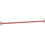 Voir la diapositive 2 : VIDAXL Barres fixes d exercice 3 pcs 125 cm Acier Rouge