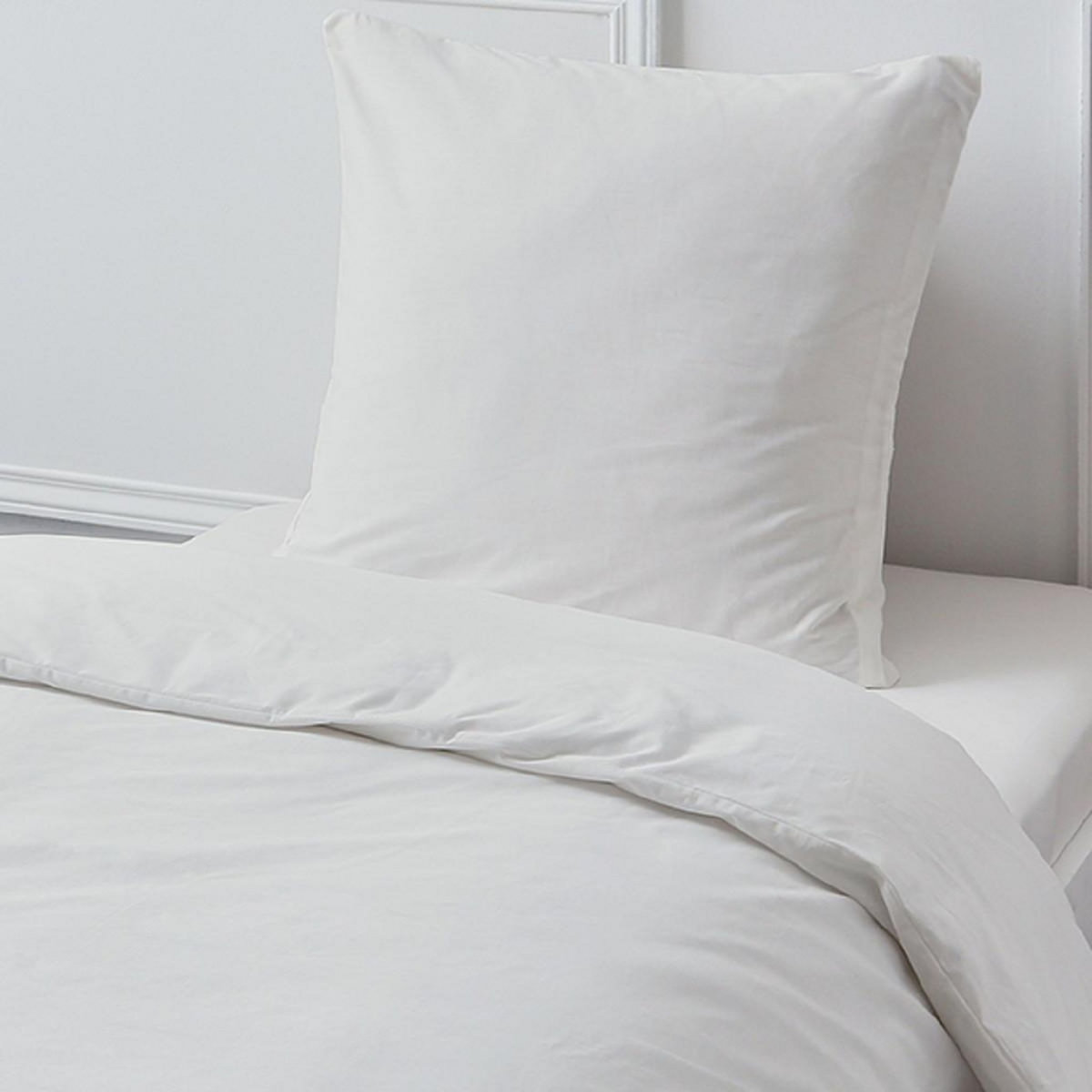 FUTURE HOME Drap housse en coton 57 fils uni bonnet 25cm