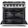 Voir la diapositive 5 : Falcon Piano de cuisson gaz F900SDFSL/NM-EU