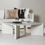 Voir la diapositive 4 : Paris Prix Table Basse Design  Rogaland  100cm Blanc