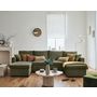 Voir la diapositive 1 : BEST MOBILIER Cyrus - canapé panoramique en u - 7 places - convertible avec coffre - en velours côtelé