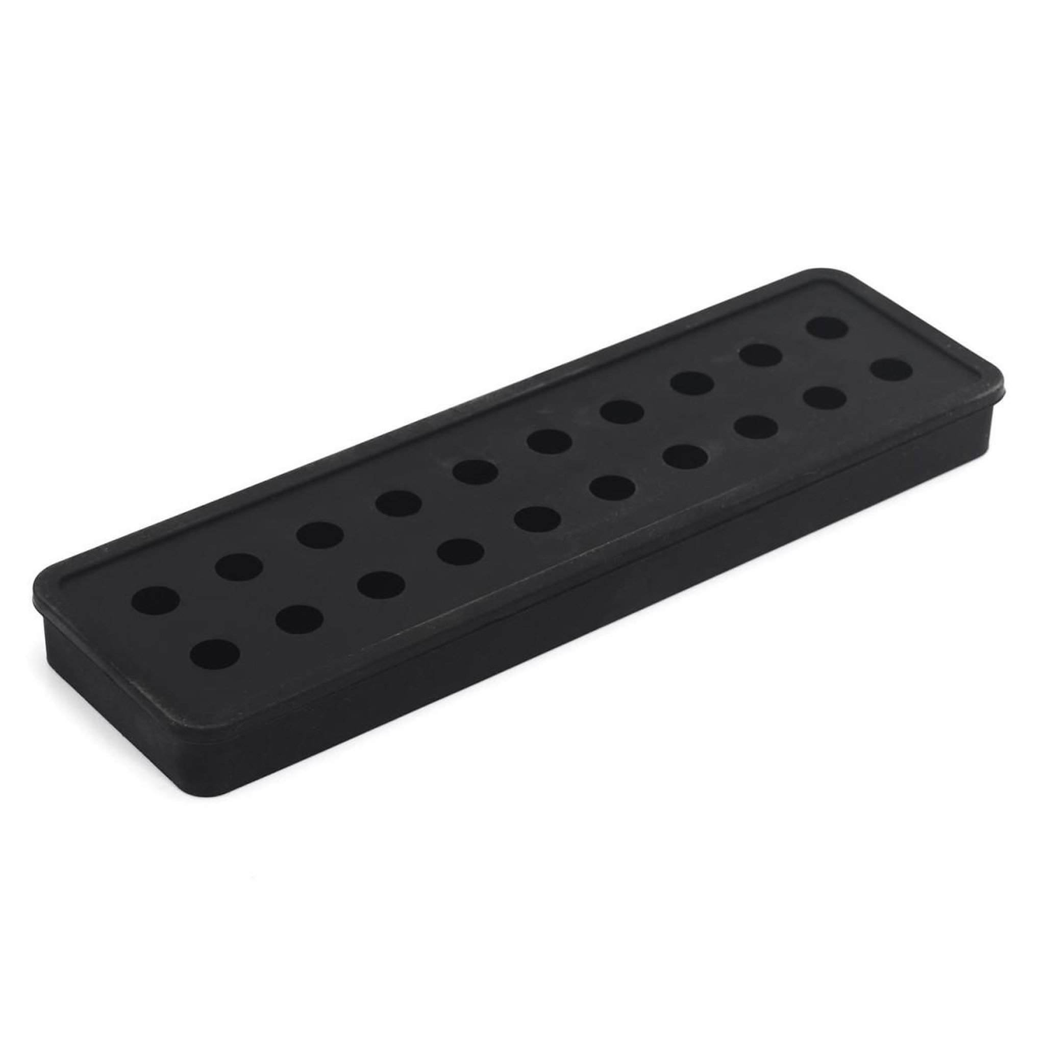 Voir la diapositive 2 : COOK CONCEPT Moule à glaçons silicone  20 billes  20cm noir