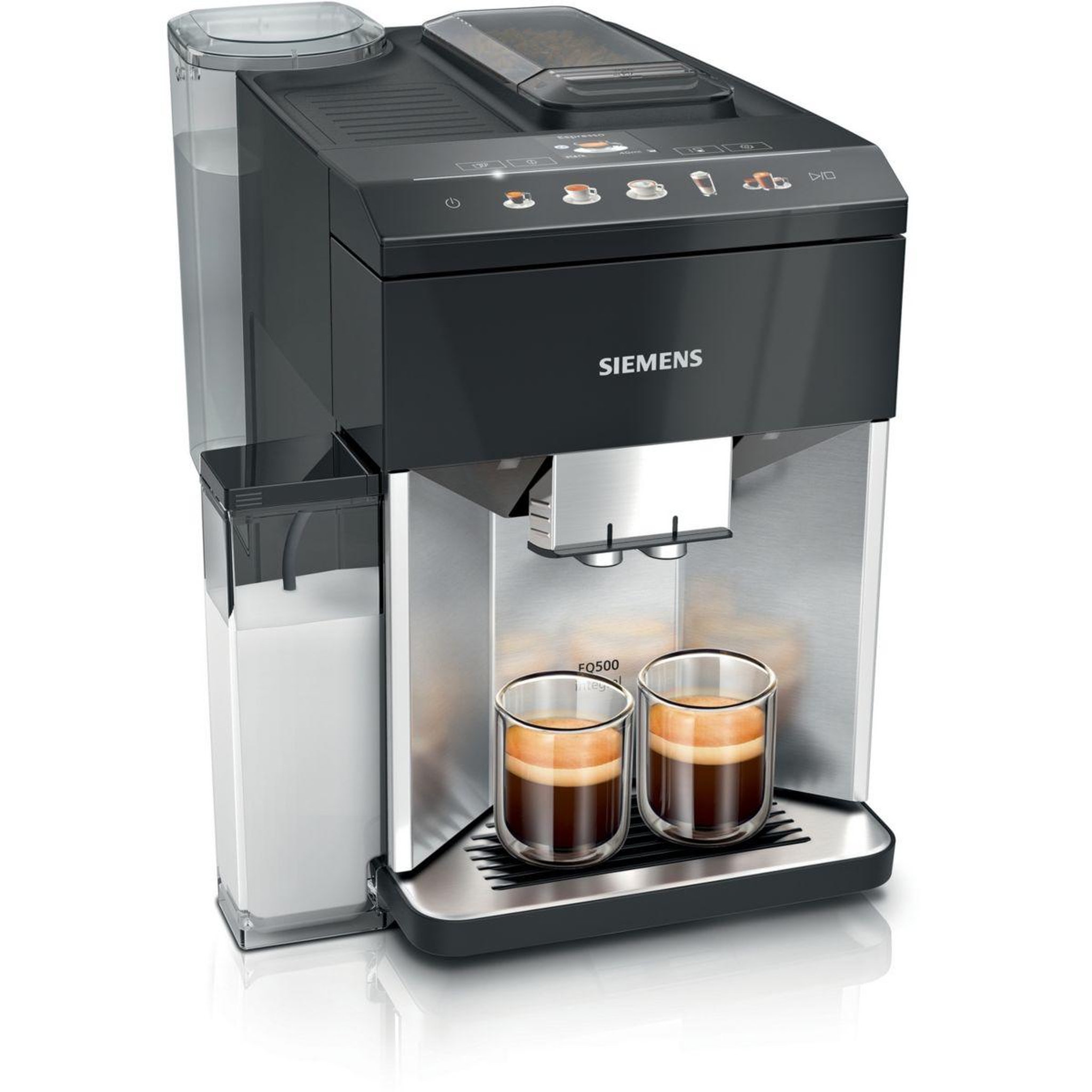 Siemens Expresso broyeur eq500 integral inox/noir lustré tq515r03