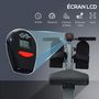 Voir la diapositive 5 : HOMCOM Rameur d'appartement appareil de Fitness et musculation cardio training écran LCD multifonction acier gris et noir