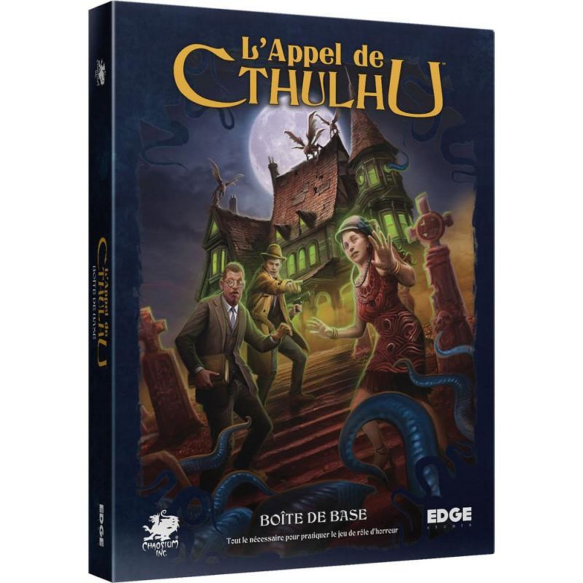 Asmodee Jeu de rôles Asmodee L appel de Cthulhu Boîte de Base