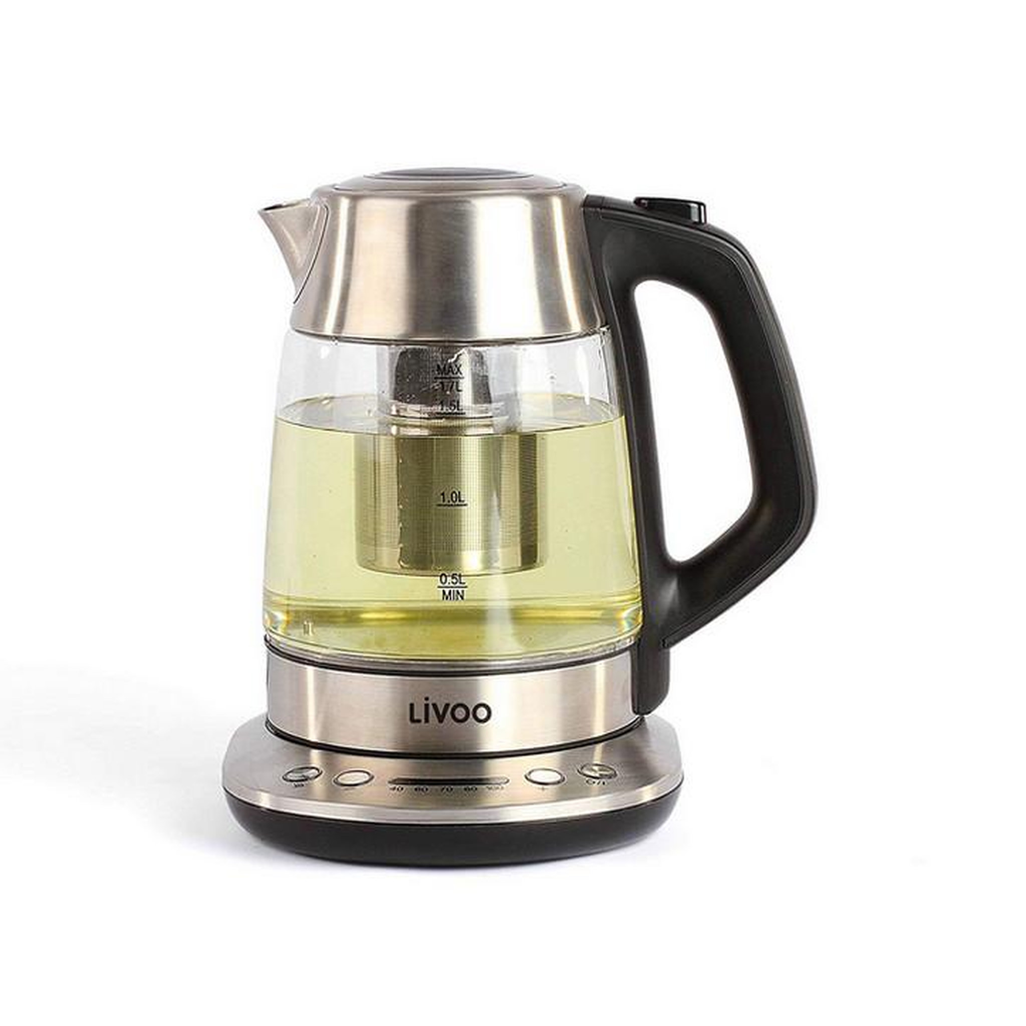 LIVOO Bouilloire-théière 2en1 1,7l 2200w - dod165