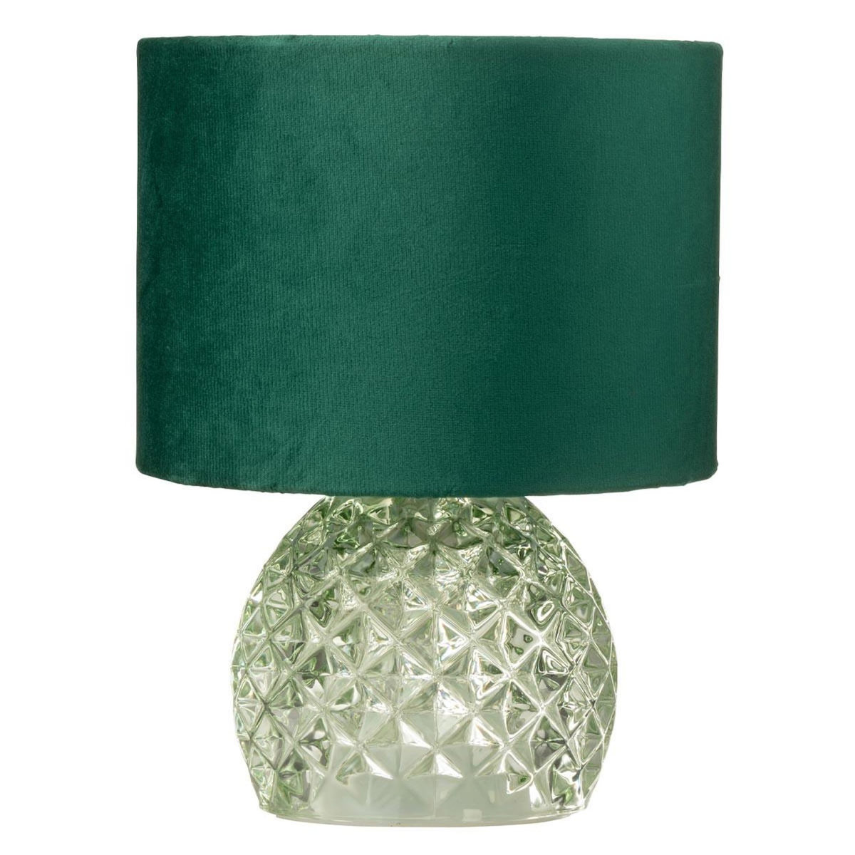 Paris Prix Lampe à Poser en Verre  LED  23cm Vert Clair